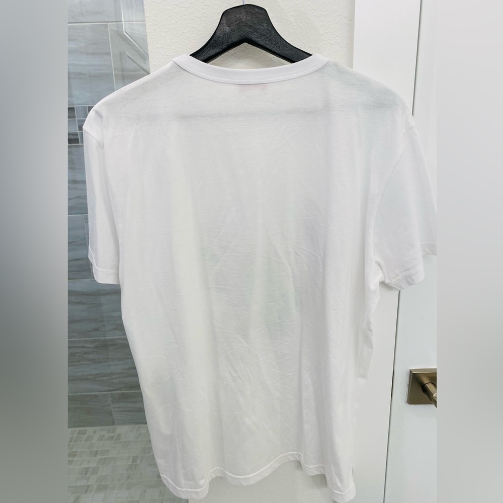 Alexander McQueen White Skull Printed Graphic T-Shirt - Picture 3 of 4